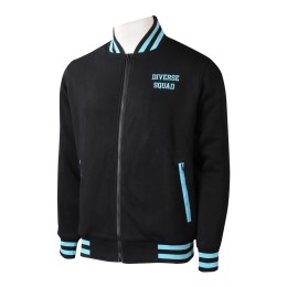 Z518   網上下單訂購撞色領棒球褸   自訂拉鏈外套繡字印花棒球褸  棒球褸專門店 澳大利亞  art 藝術系 Z518   網上下單訂購撞色領棒球褸   自訂拉鏈外套繡字印花棒球褸  棒球褸專門店 澳大利亞  art 藝術系